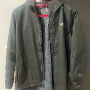Under Armour Men's Dark Gray Raincoat